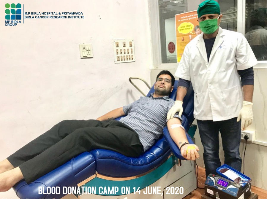 BLOOD DONATION CAMP DONE ON 14th JUNE, 2020