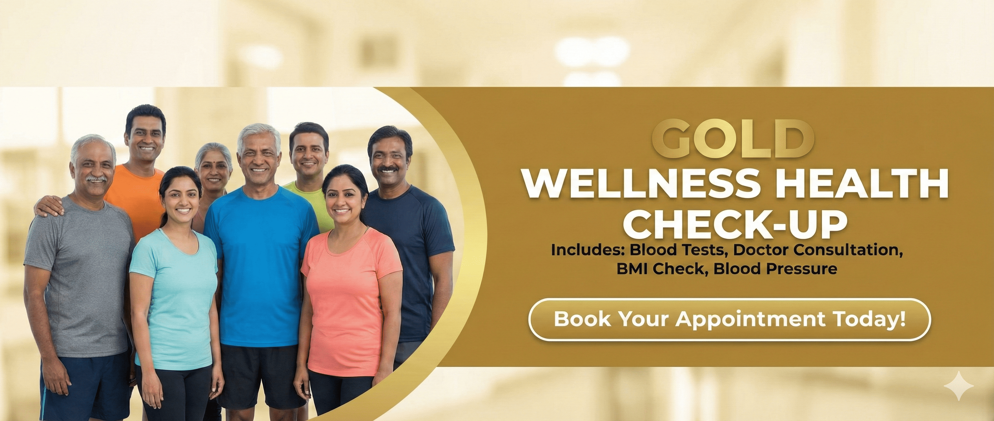 Gold Wellness Health Check-up 5999/-