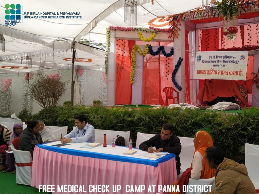 FREE MEDICAL CHECKUP  CAMP DONE AT PANNA