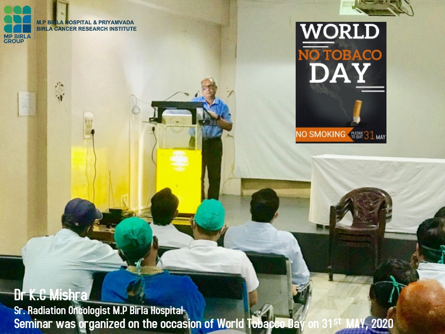Seminar on World Tobacco Day on 31st of MAY 2020